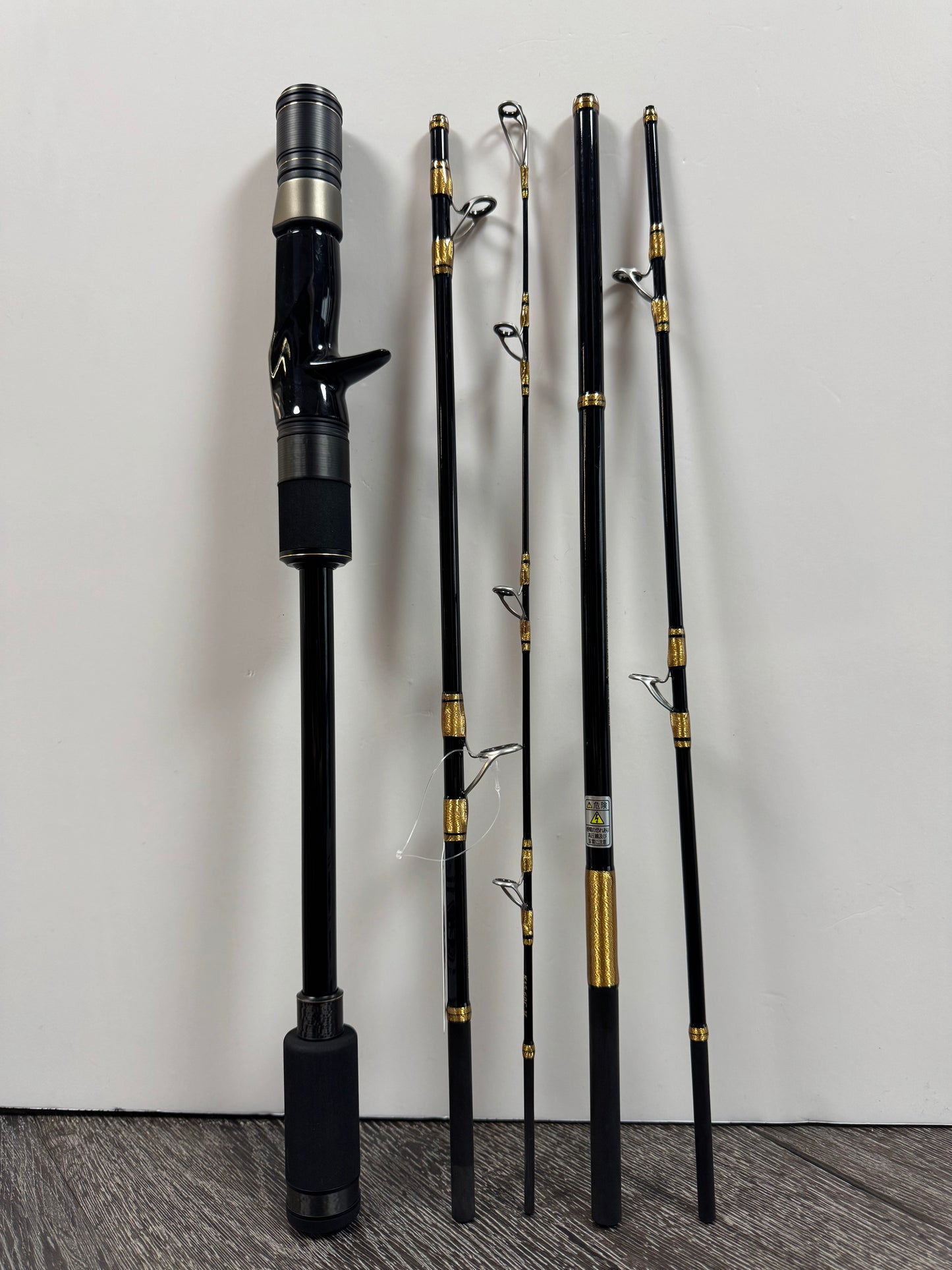 KA 5-PIC TRAVEL FISHING ROD
