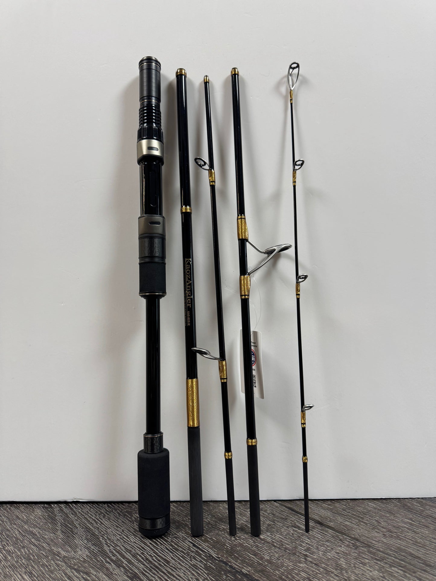 KA 5-PIC TRAVEL FISHING ROD