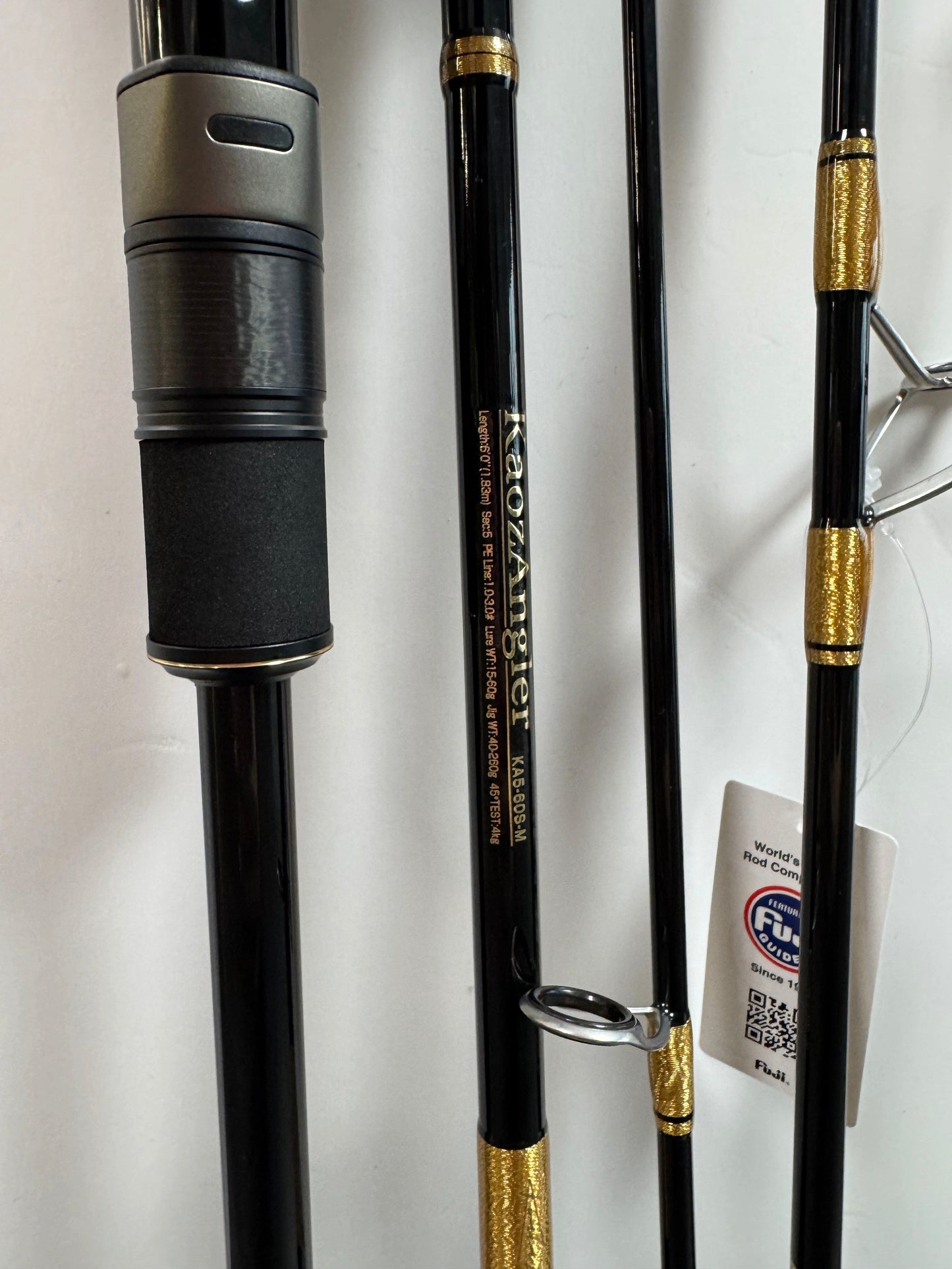 KA 5-PIC TRAVEL FISHING ROD