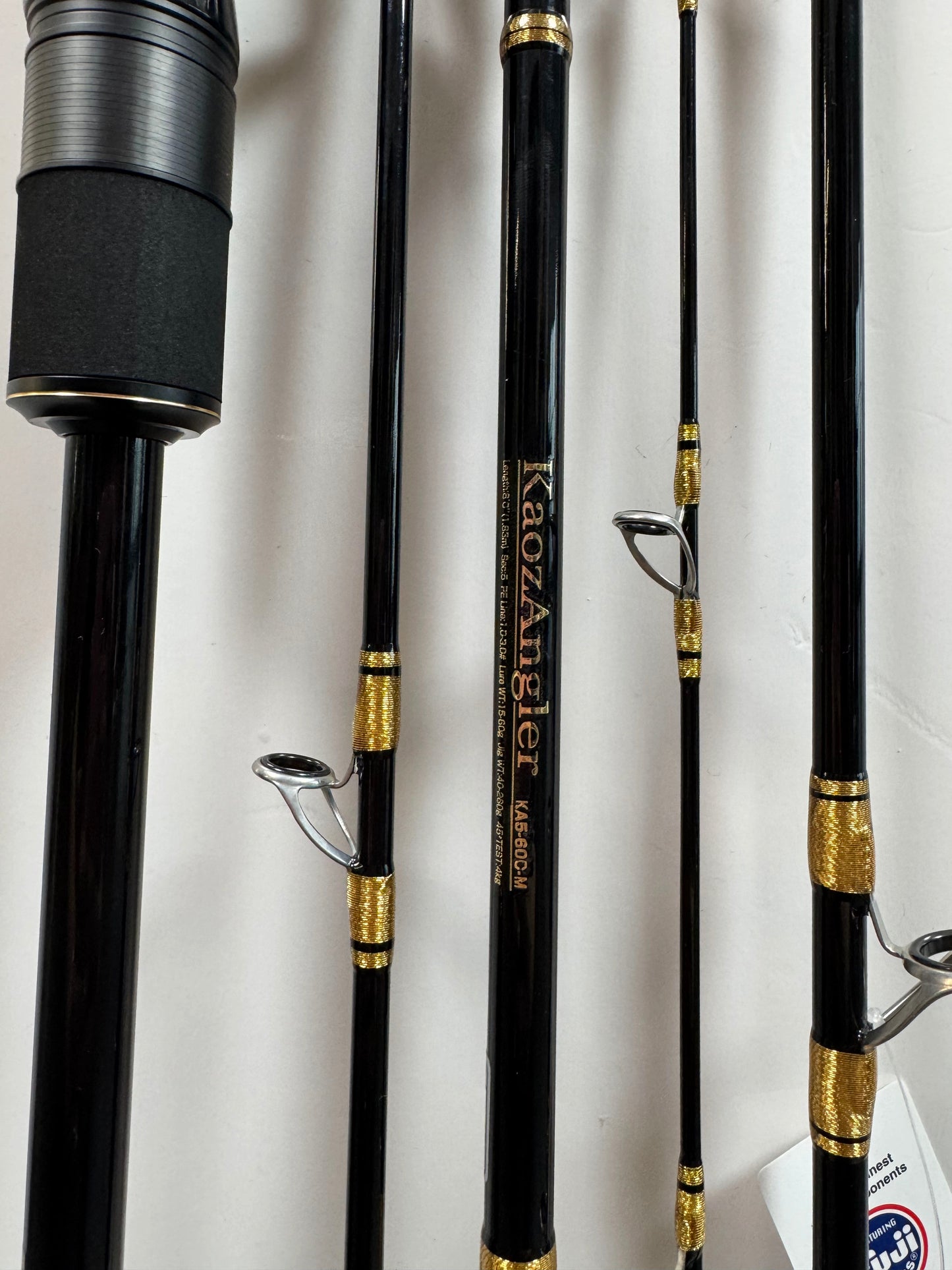 KA 5-PIC TRAVEL FISHING ROD